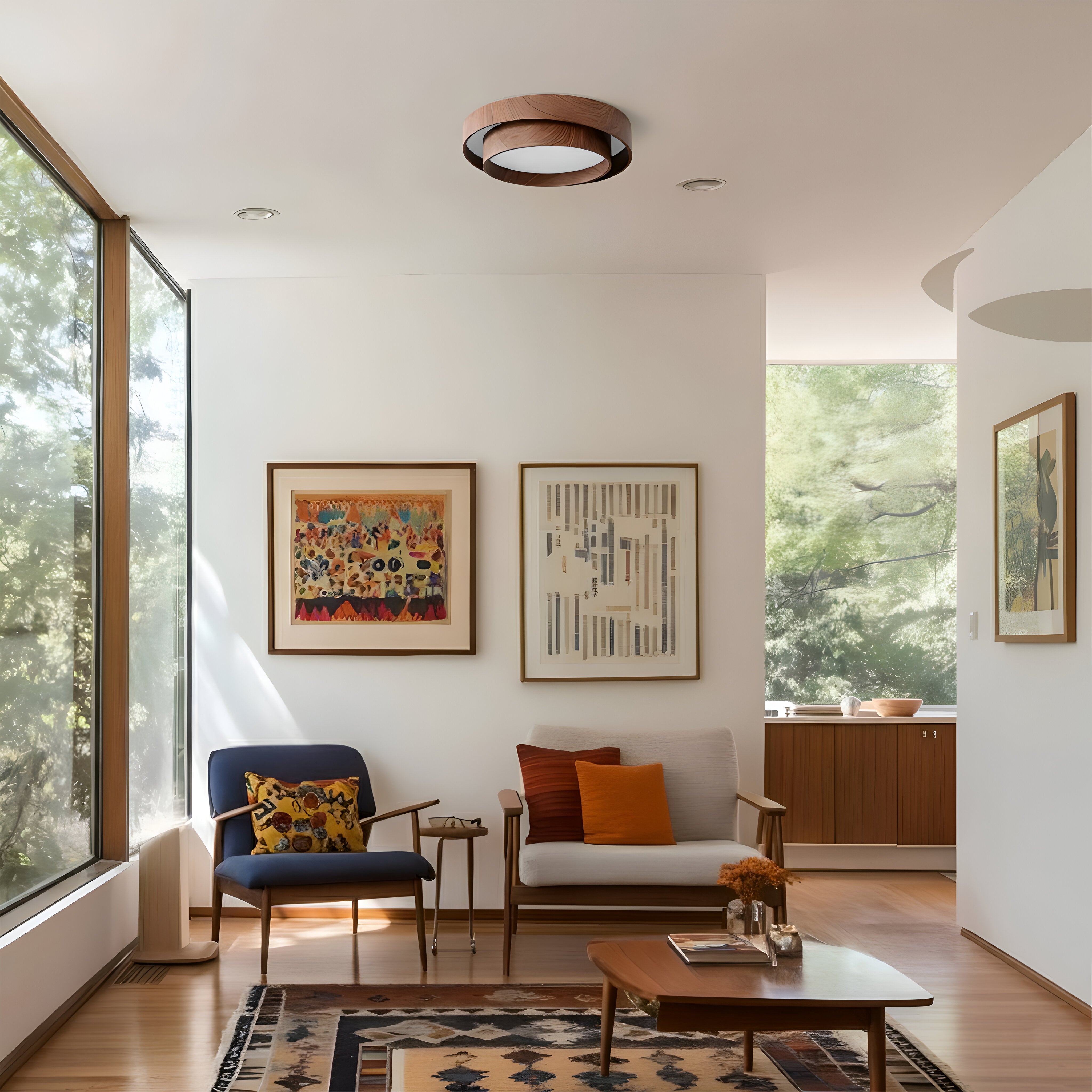 Vaarek – Nordic Acrylic LED Ceiling Light