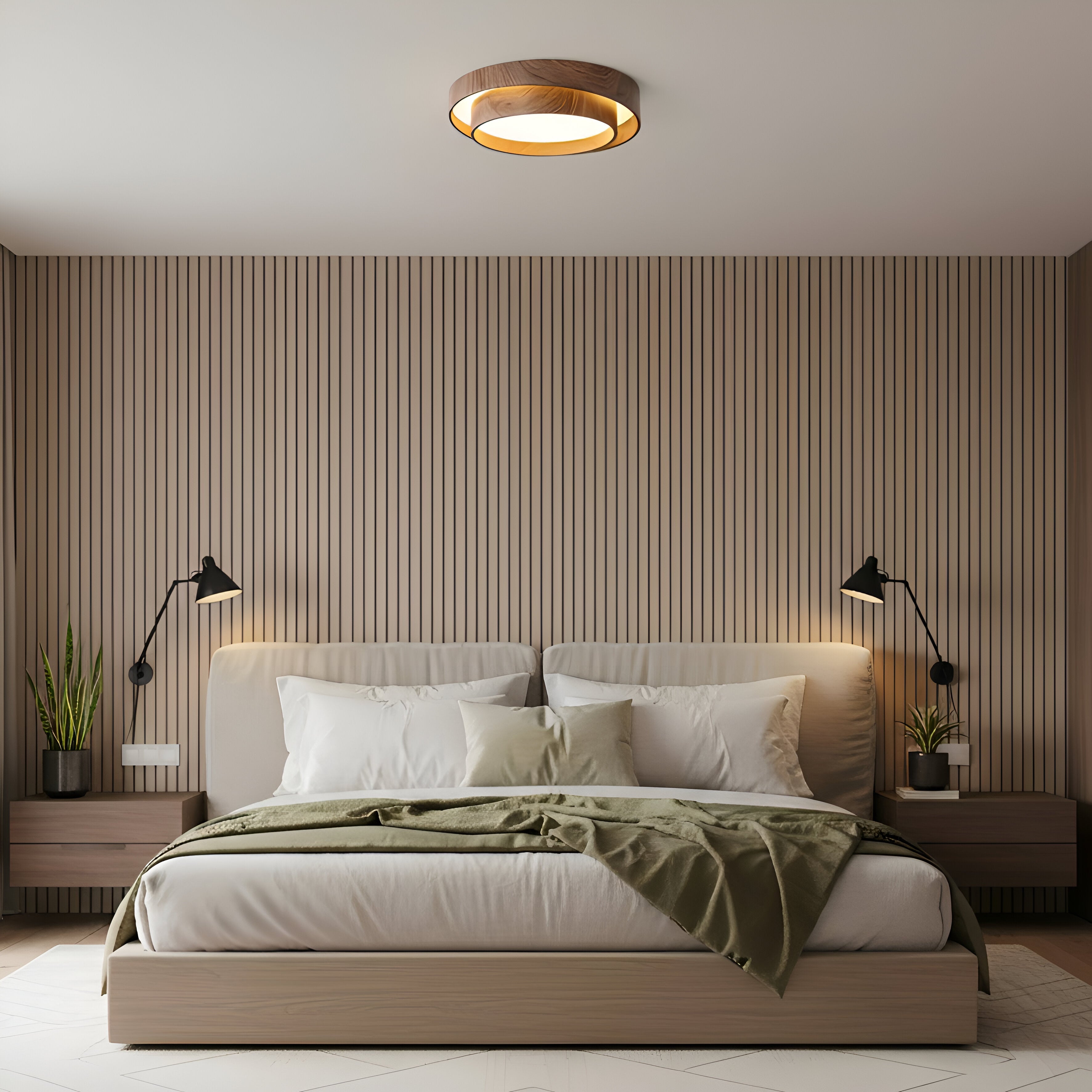 Vaarek – Nordic Acrylic LED Ceiling Light