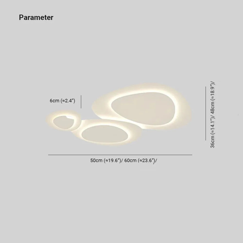 Ramonde – Lampă de tavan metalică modernă LED pentru living, dormitor, dining