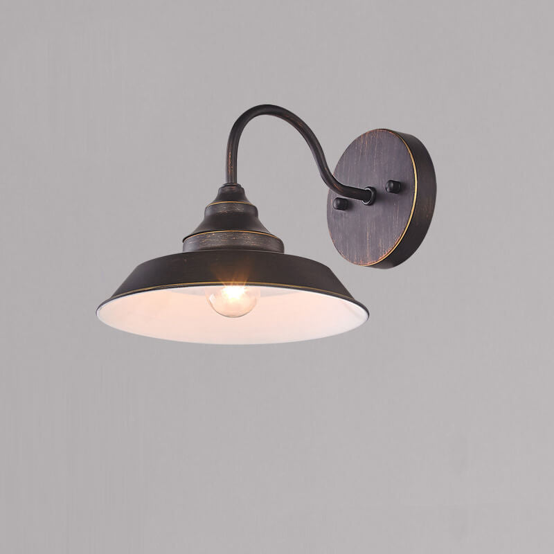 Damora – Applique murale dôme industrielle vintage 1 lumière