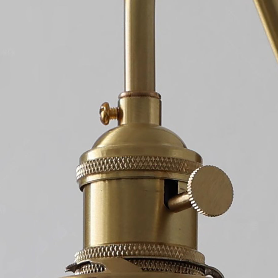 Aurelium – Vintage Tiffany Glass Brass Wall Sconce Lamp