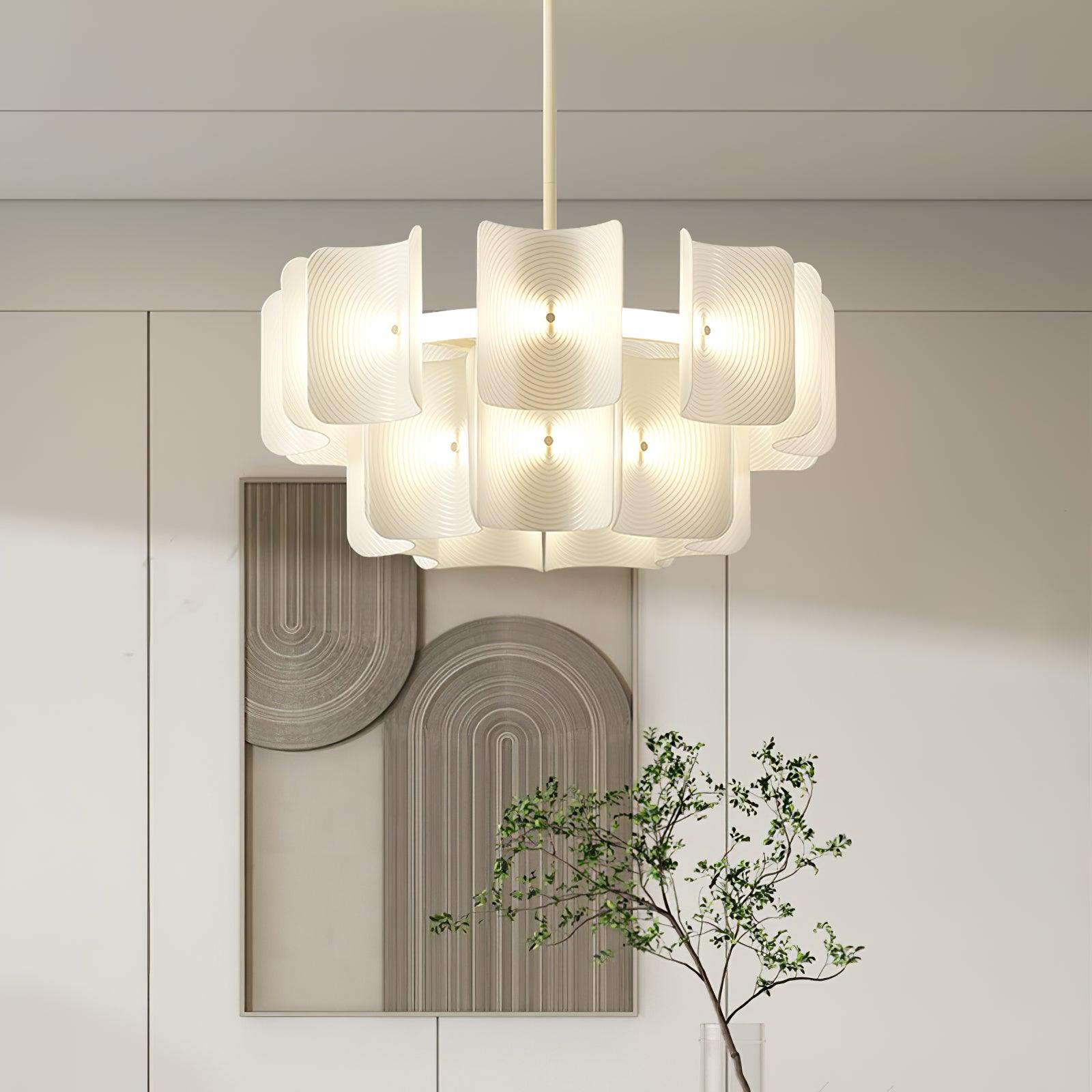 Vitralei – Lampadario Rotondo a LED Creativo e Moderno
