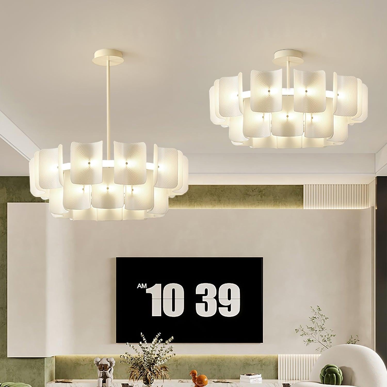 Vitralei – Lampadario Rotondo a LED Creativo e Moderno