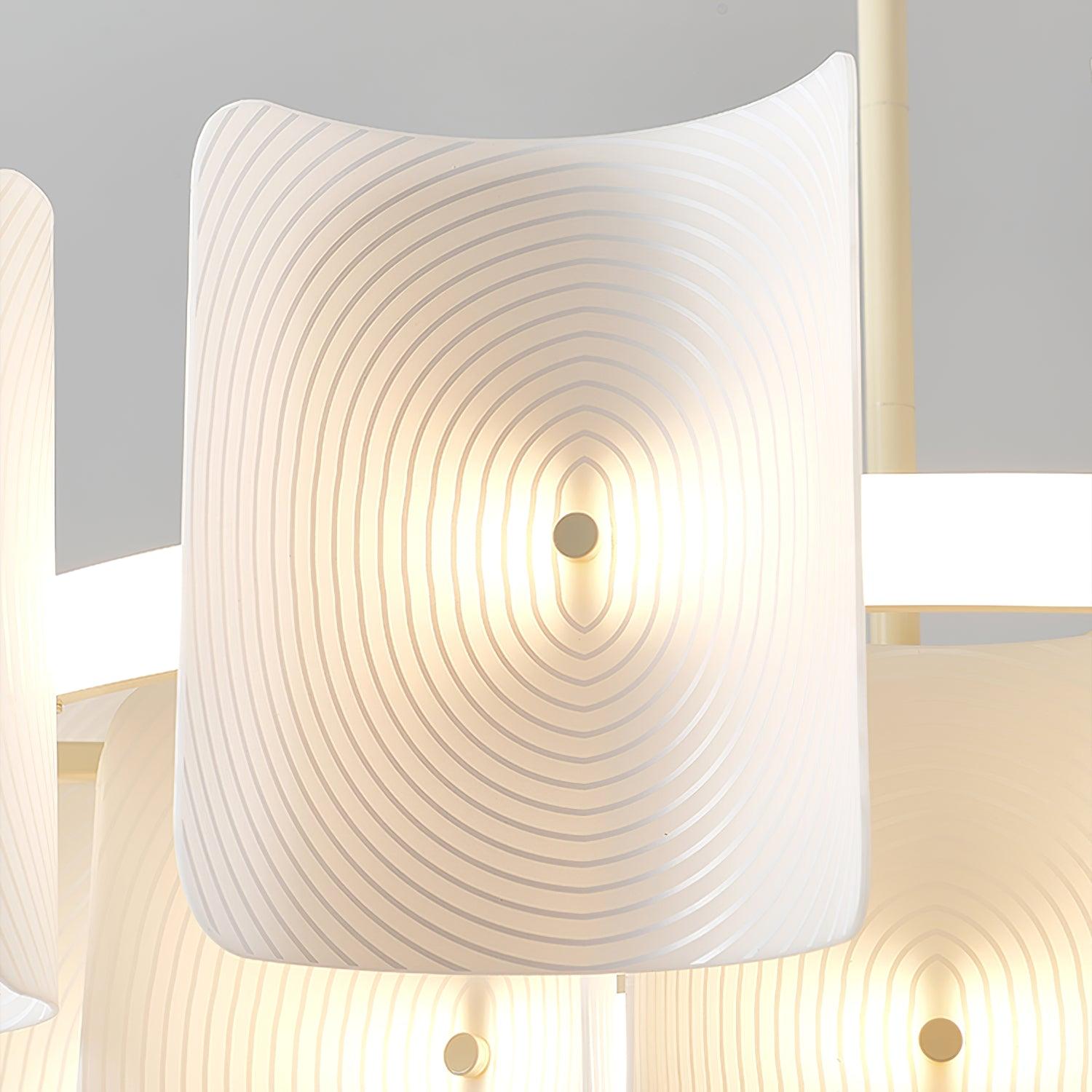Vitralei – Lampadario Rotondo a LED Creativo e Moderno