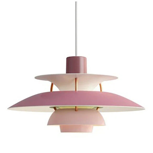 Allegra – Lampada a sospensione colorata con paralume Macaron