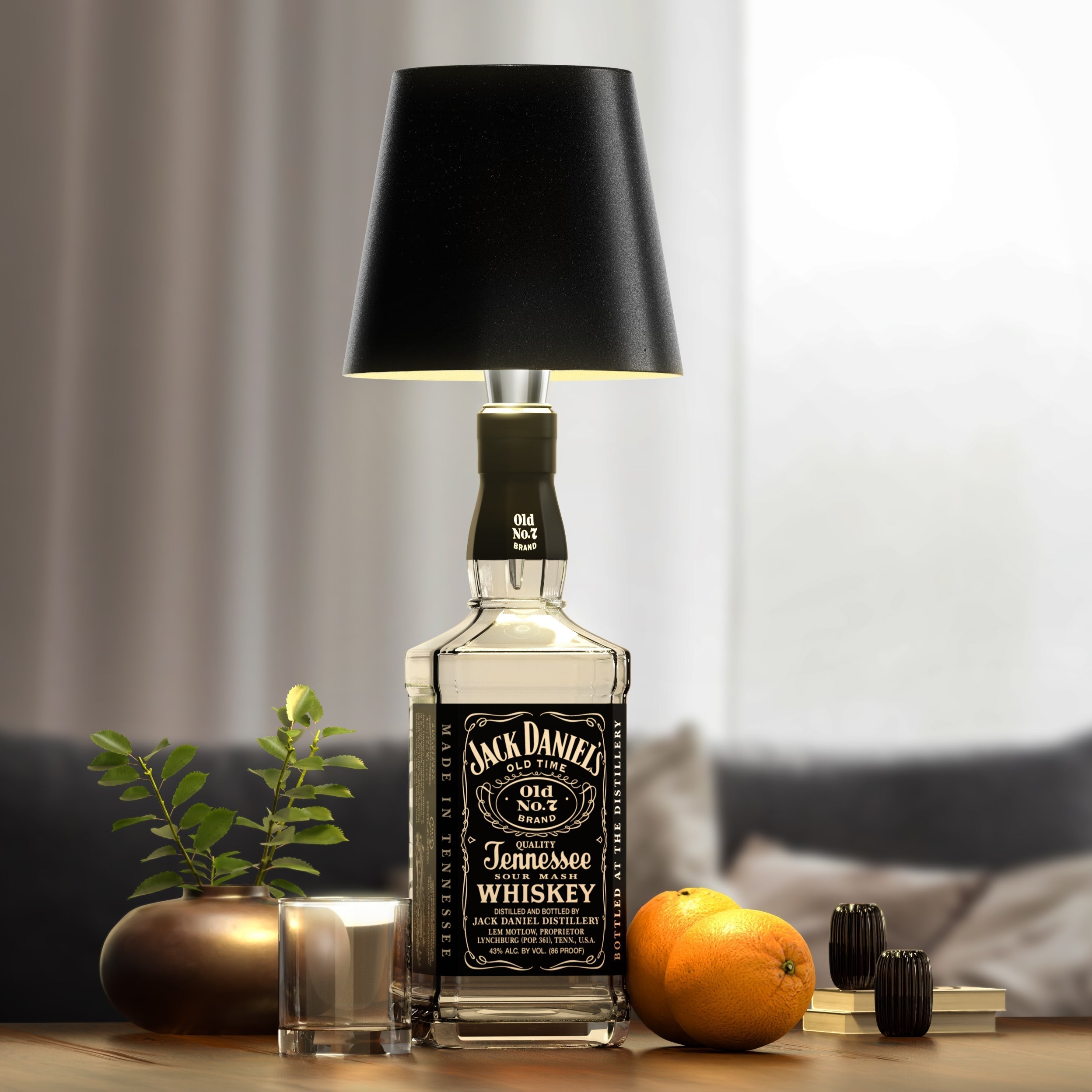 Braylight - Lampe LED sans fil pour bouteille portable