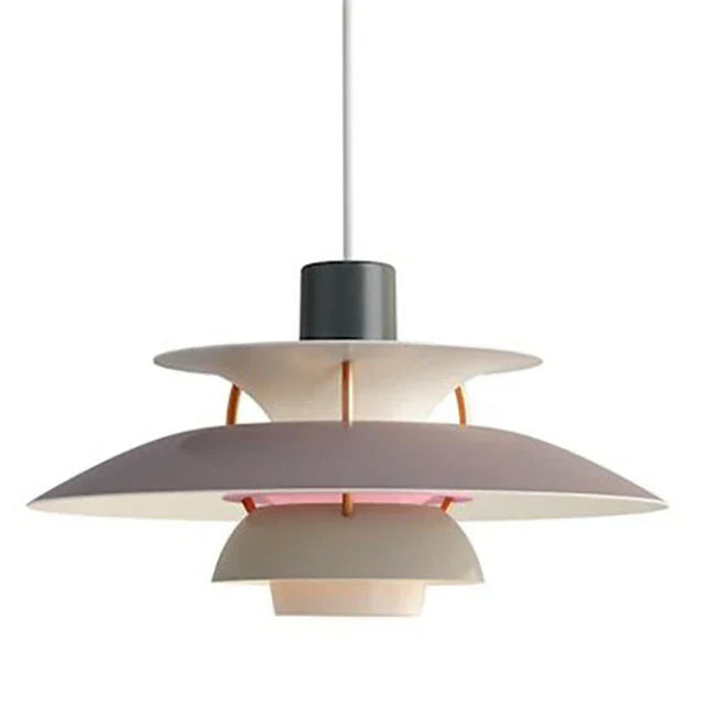 Allegra – Lampada a sospensione colorata con paralume Macaron