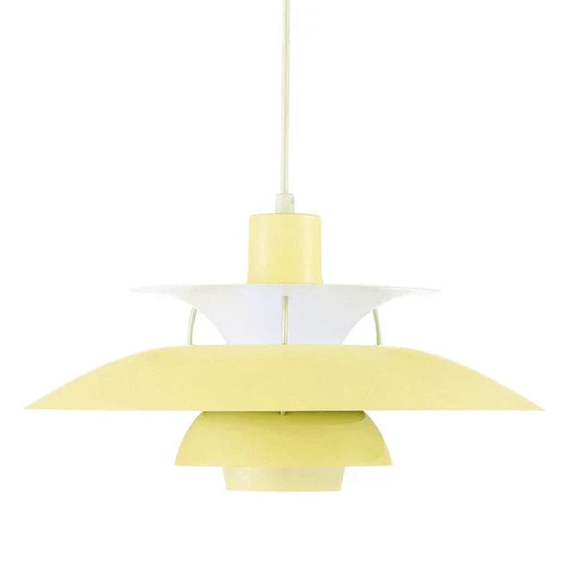 Allegra – Lampada a sospensione colorata con paralume Macaron