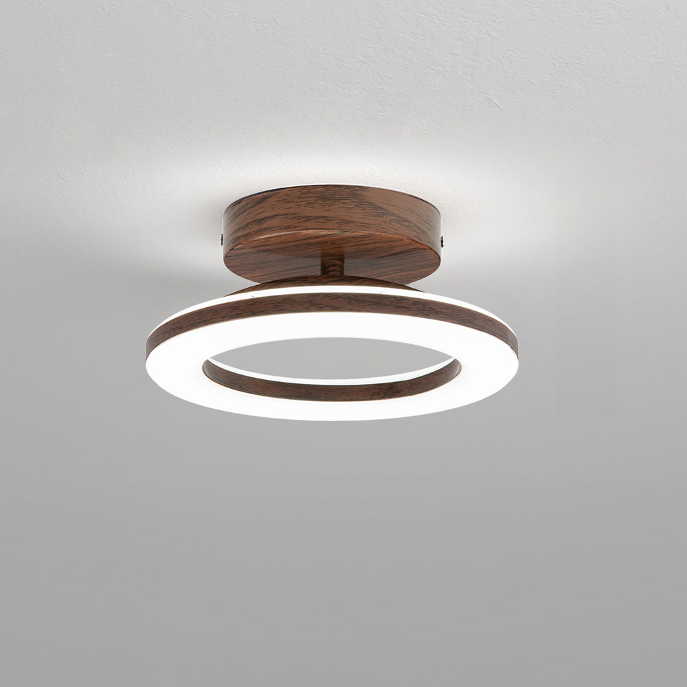 Oriale - Plafonnier rond en acrylique avec LED