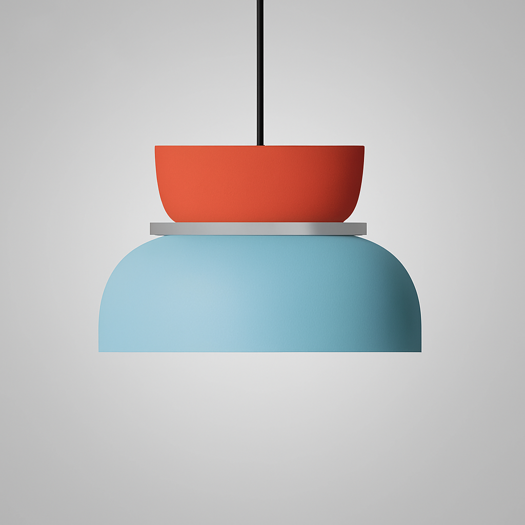 Zenvoria – Nordic Dual Tone Dome Pendant Light LED