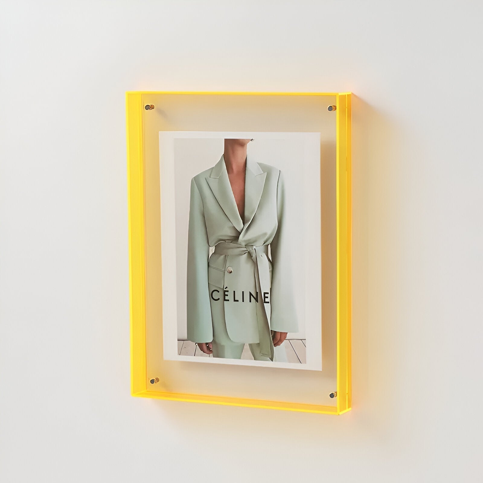 Avenord – Transparent Acrylic Photo Frame Minimalist Stand Wall