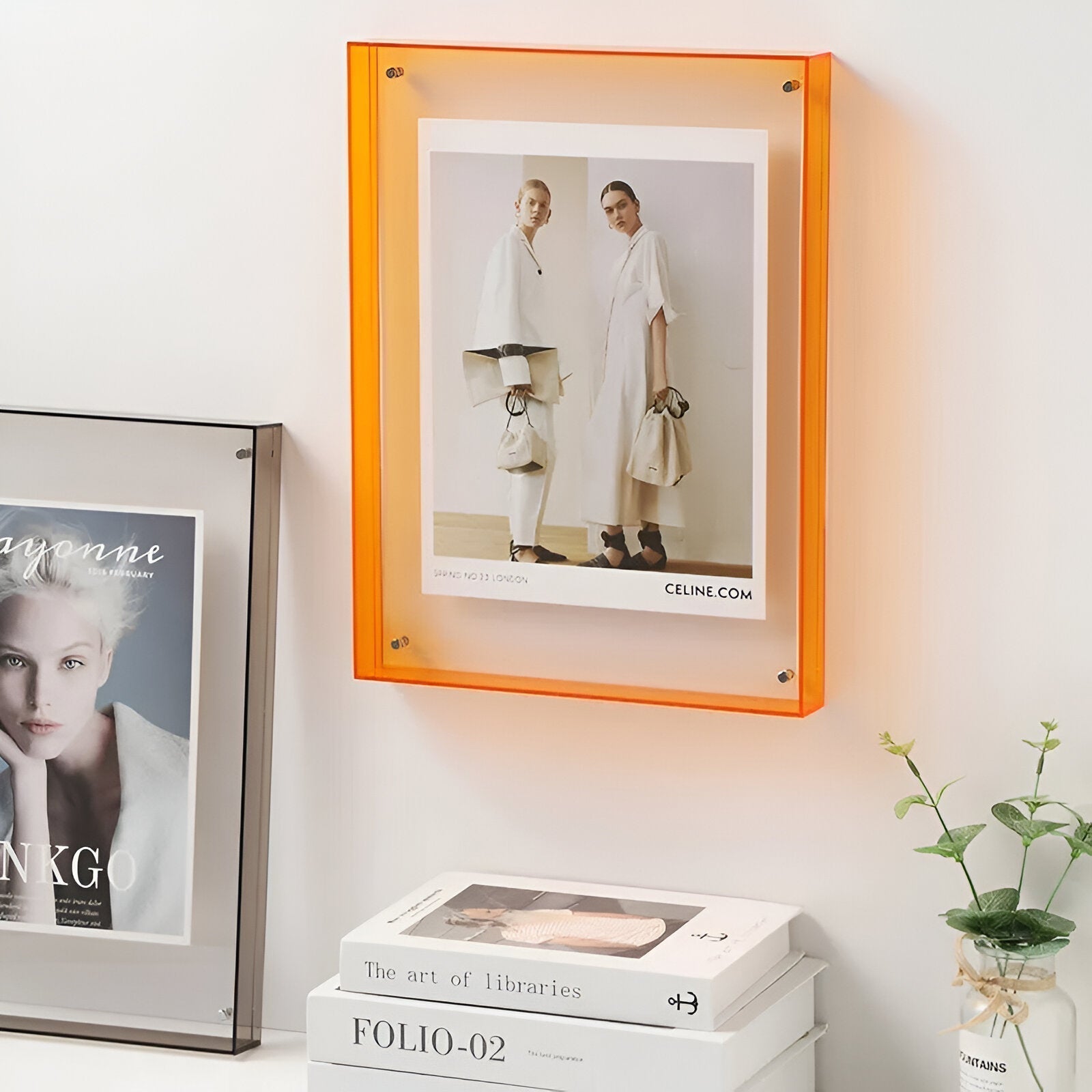 Avenord – Transparent Acrylic Photo Frame Minimalist Stand Wall