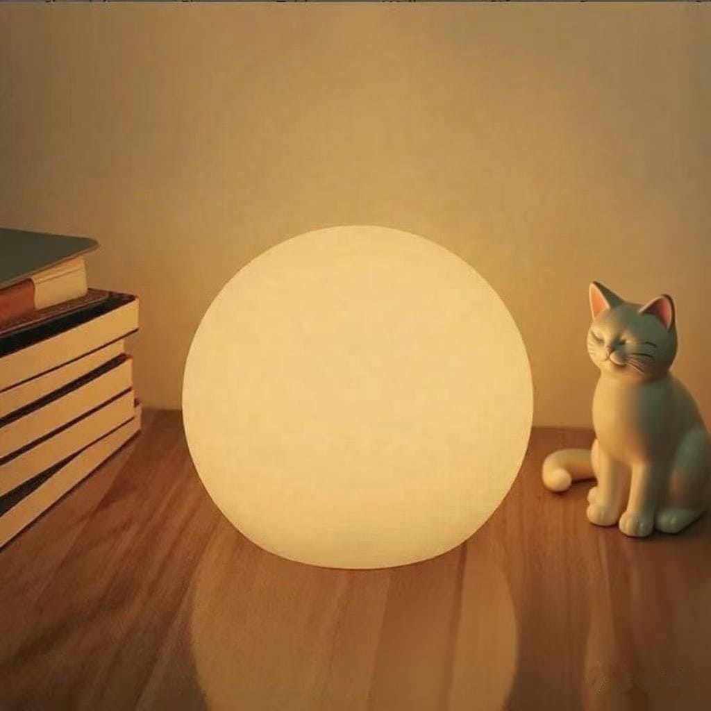 Lunoré – Trådløs LED Globe Moon Bordlampe