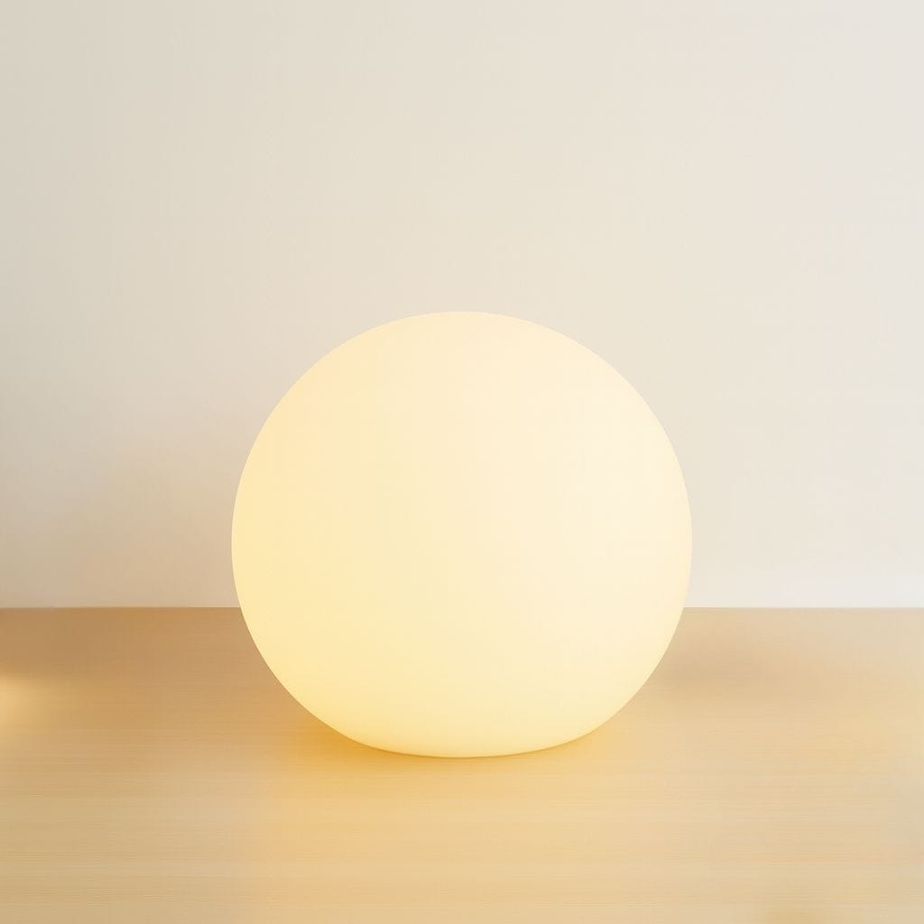 Lunoré – Trådløs LED Globe Moon Bordlampe
