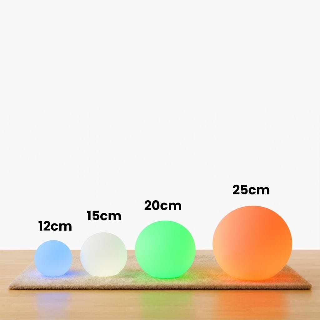 Lunoré – Trådløs LED Globe Moon Bordlampe