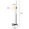 Zeyra – Black Modern Floor Lamp