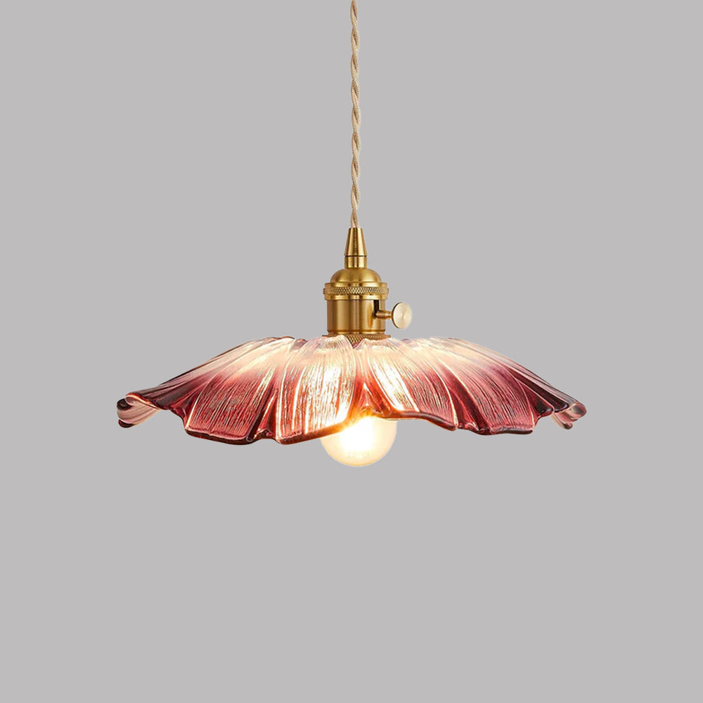 Virella - Retro Flower Glass Pendant Light Dining Room