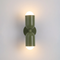 Velniar – Applique da parete moderna in metallo a cilindro con 2 luci LED