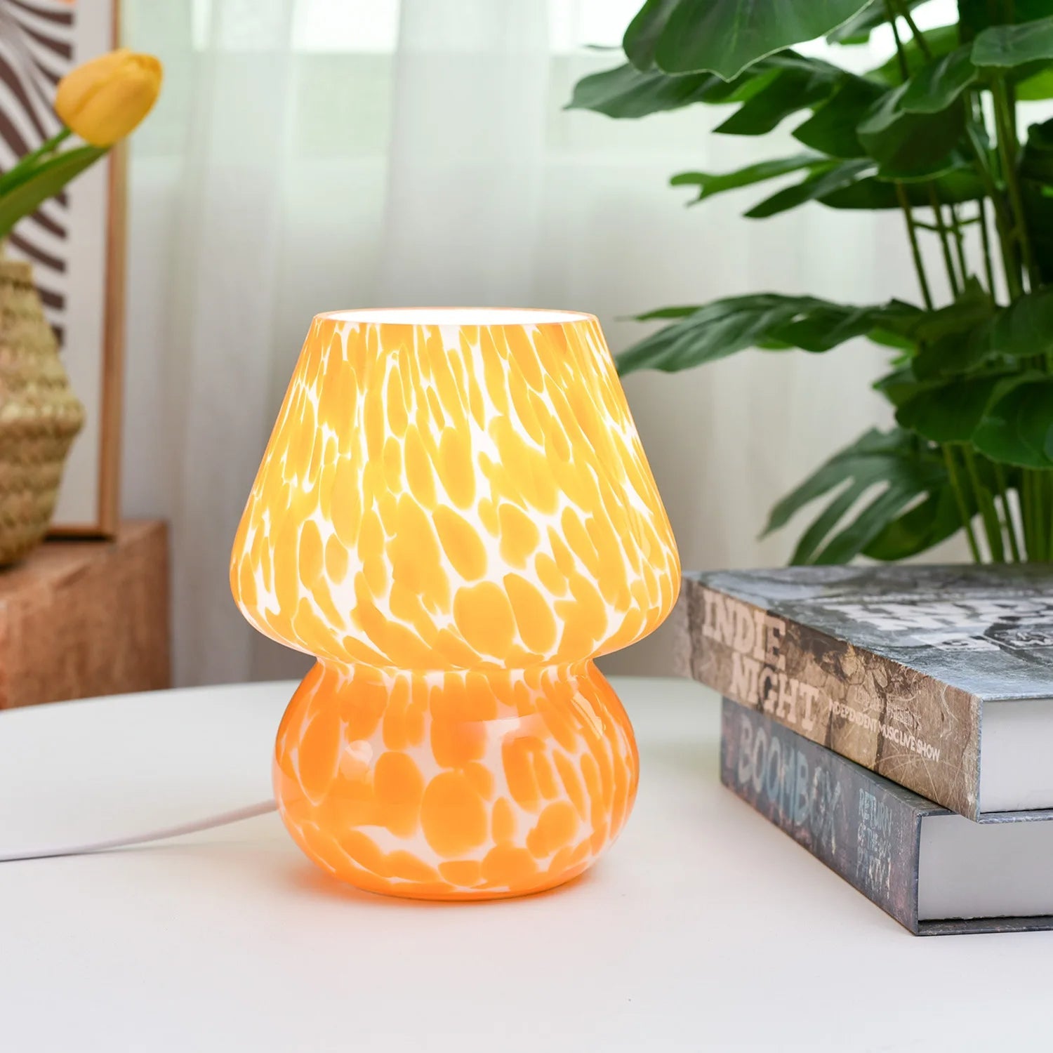 Nyvori - Creative Colorful Mushroom Table Lamp