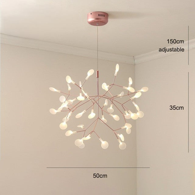 Aerynlo – Lustre suspendu moderne en acrylique