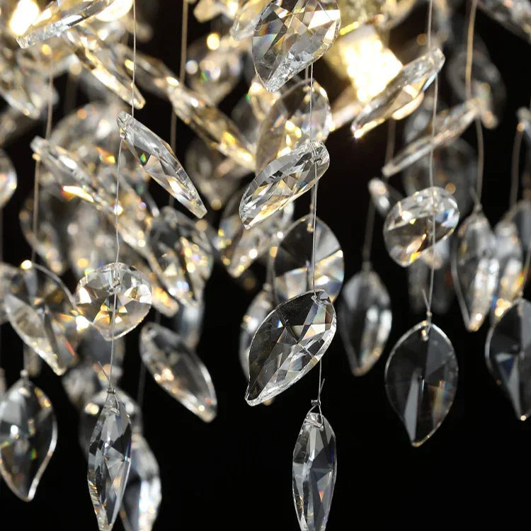 Clarynne Modern Cascading Crystal Chandelier