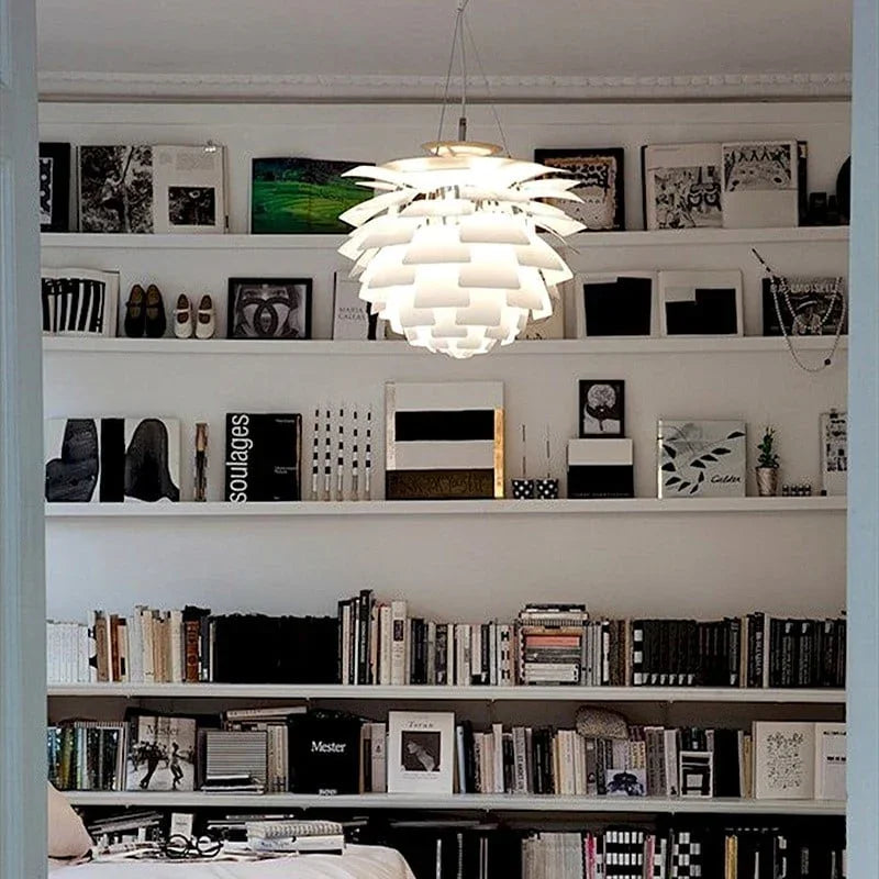 Artilume- Sculptural Layered Leaf Chandelier