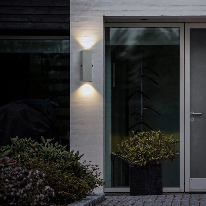 Cravell - Minimalist Cement Square Outdoor Wall Light