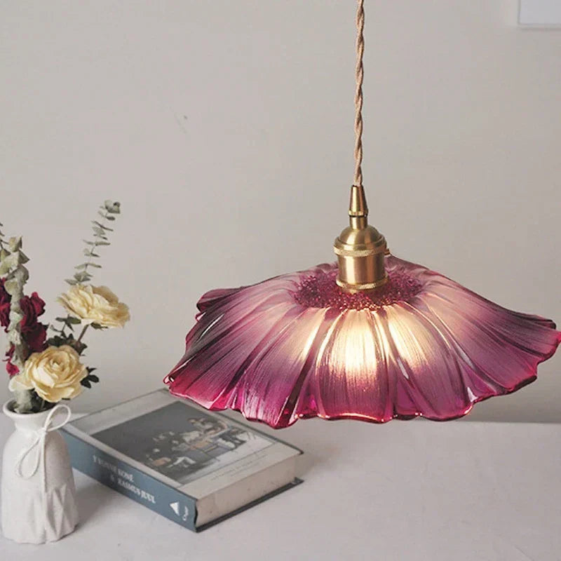 Aranthiel - Lampe de plafond florale