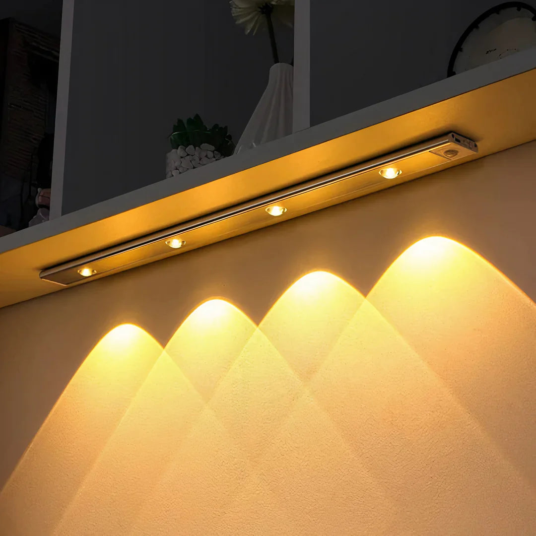 Luvion – Luz LED de Gabinete Inalámbrica con Sensor de Movimiento