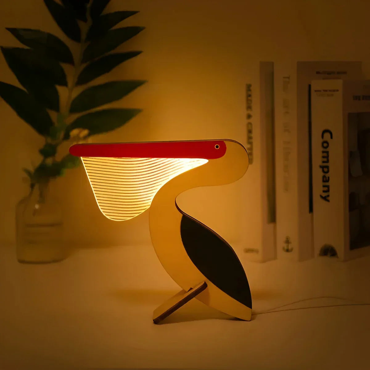 Glowtelle - Lampada da comodino per bambini