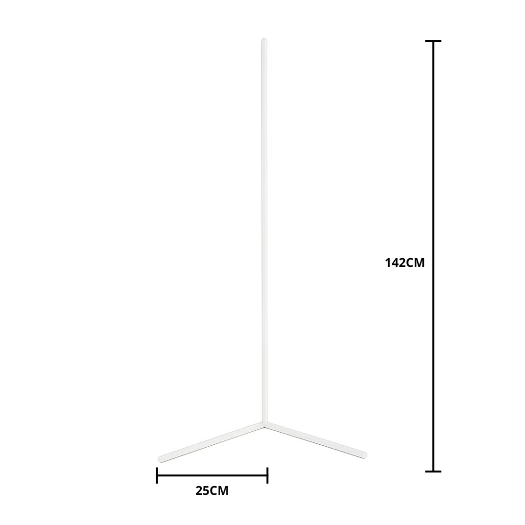 Nuvyron - LED-gulvlampe med farveskift og dæmpning, fjernbetjent