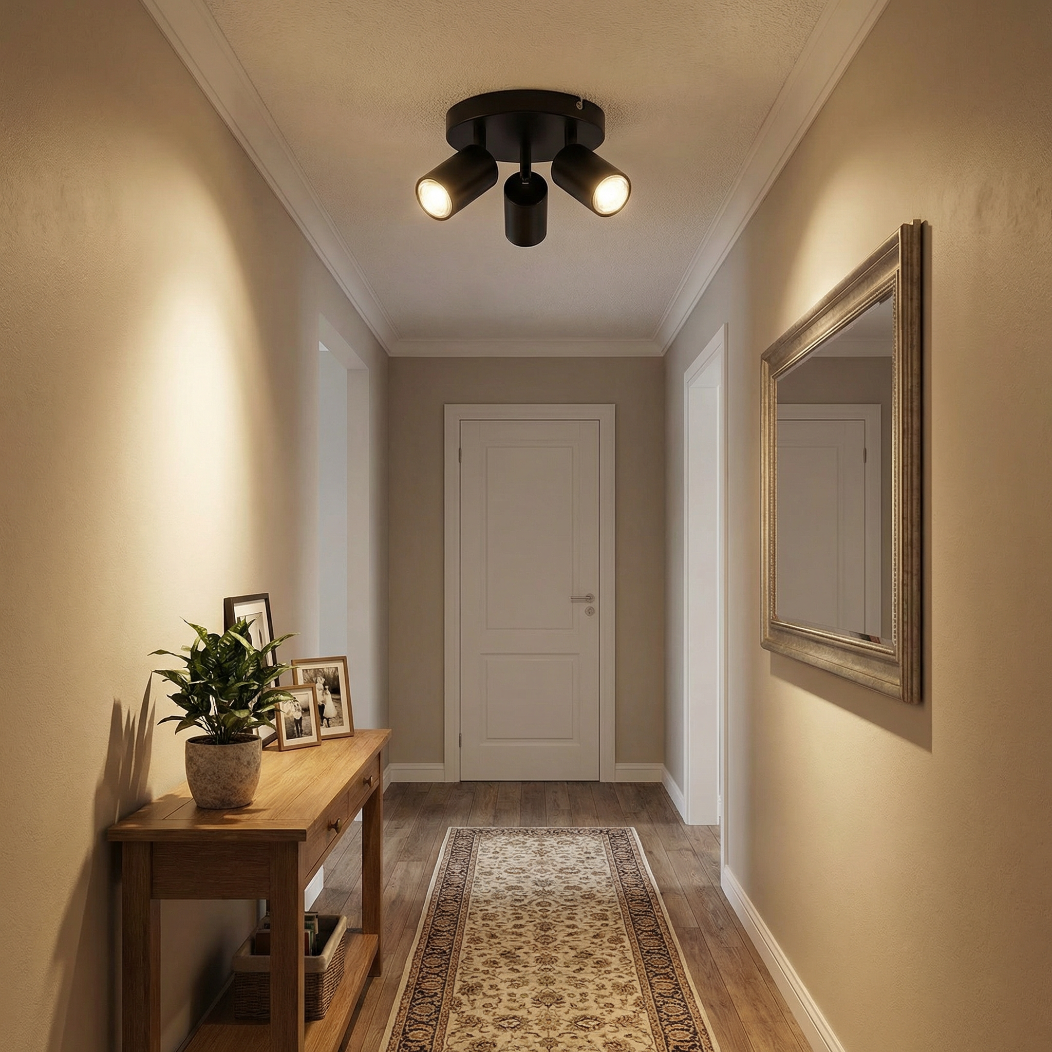 Diore - Spot LED de tavan reglabil anti-orbire