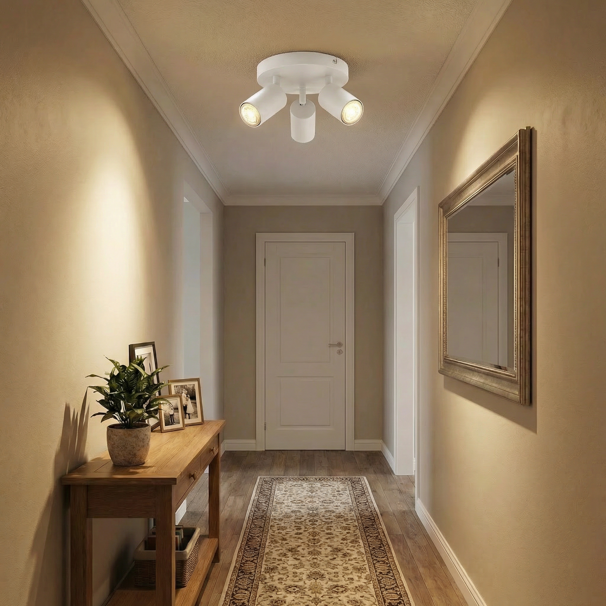 Diore - Spot LED de tavan reglabil anti-orbire