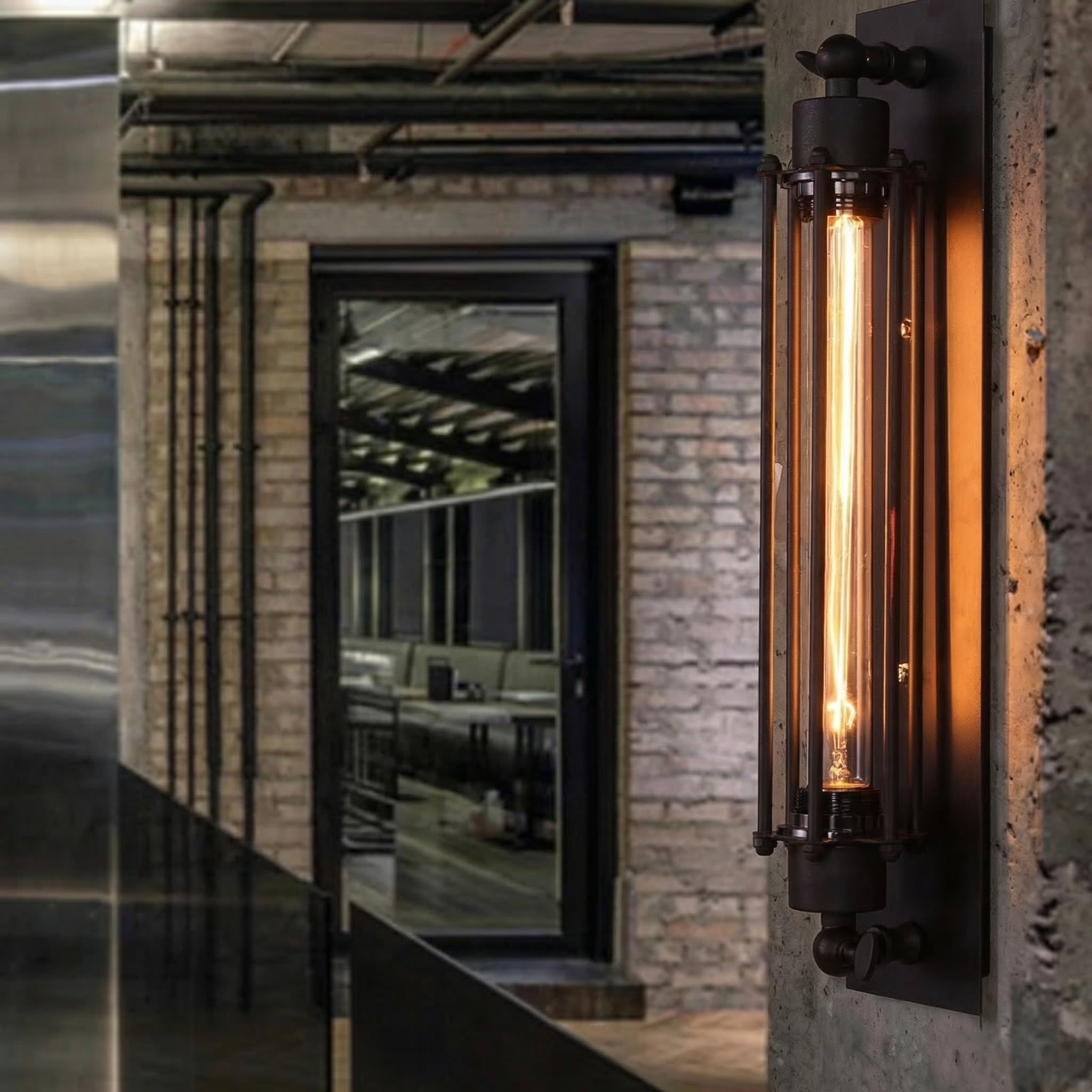 Belmora – Lampă de perete LED cu carcasă de fier