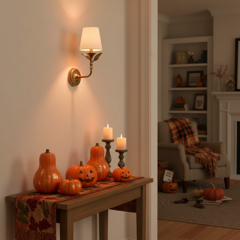 Ferraune – Antique Brass Rustic Forged Wall Light