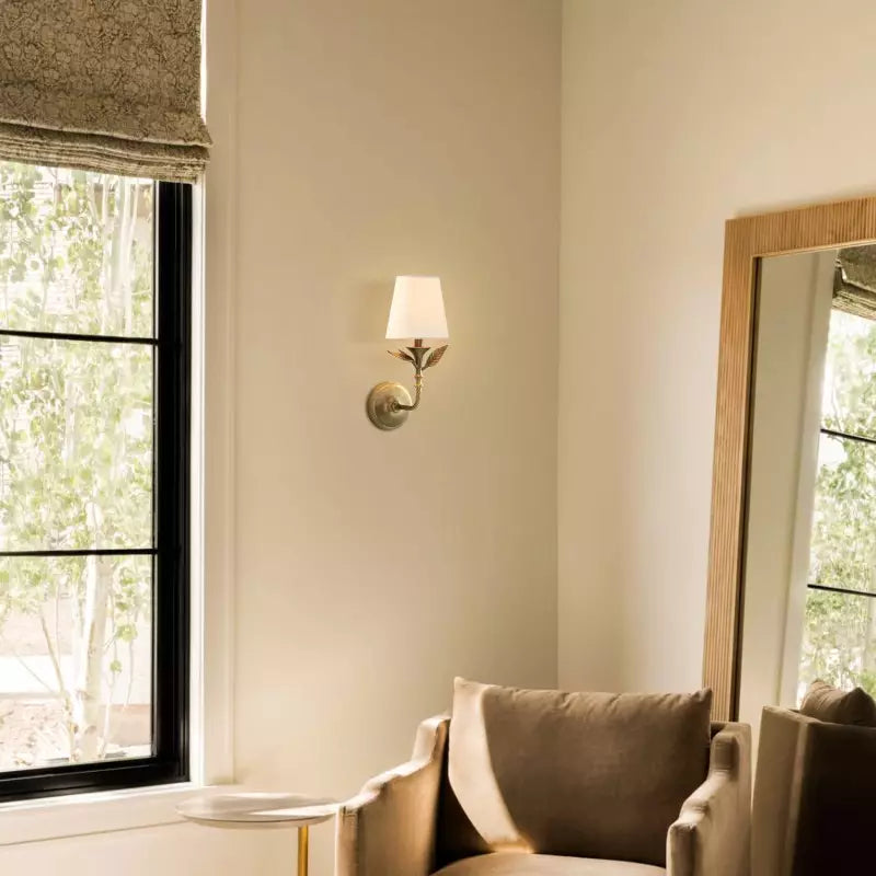 Ferraune – Antique Brass Rustic Forged Wall Light