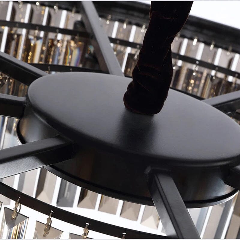 Tavorell – Skulpturel Glasglobelysekrone