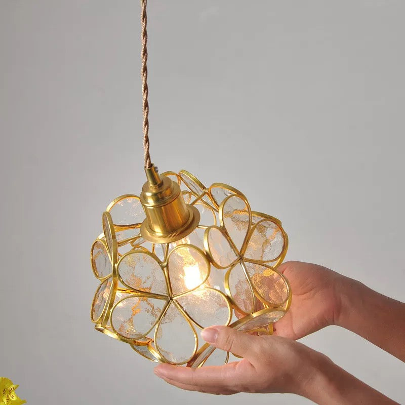 Florellin - Flower Glass Pendant Light