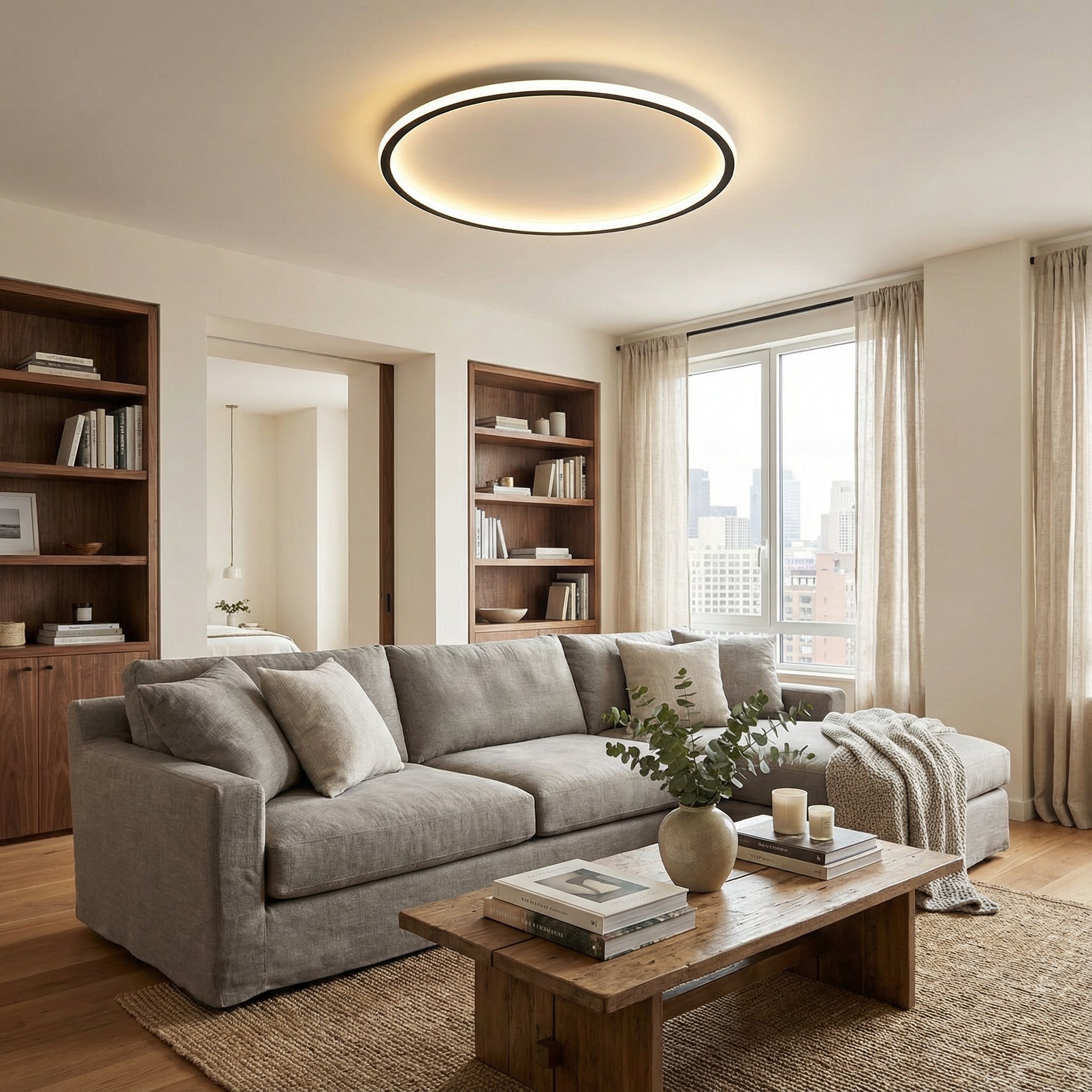 Nemura – LED Ceiling Light With Circular Diffuser