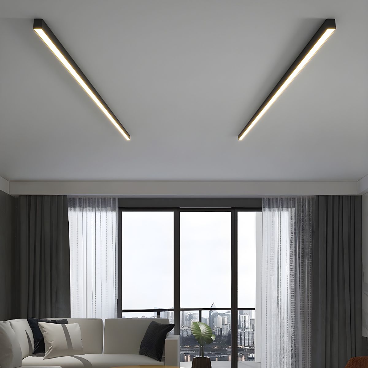 Moren – Lámpara Lineal LED para Techo