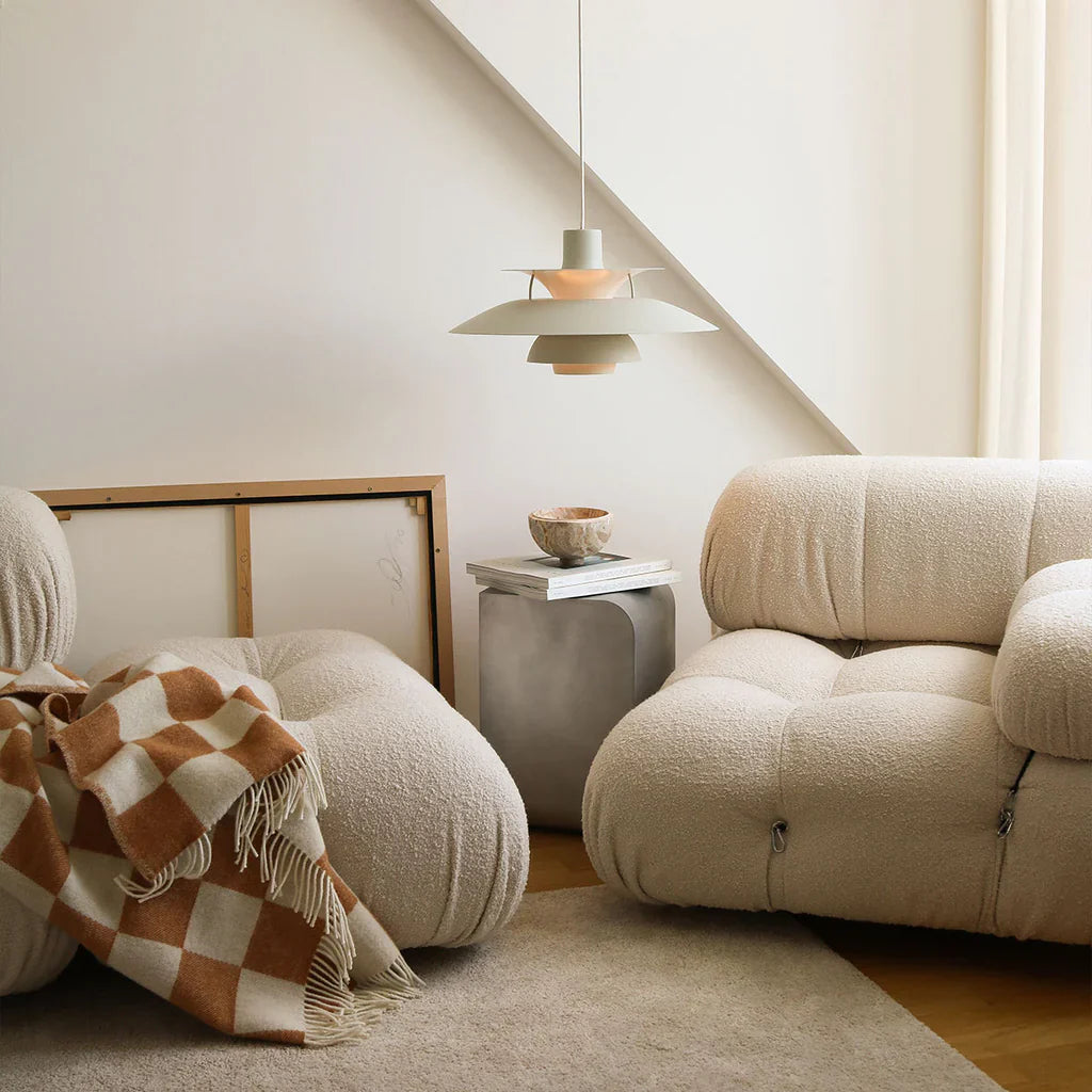 Allegra – Lampada a sospensione colorata con paralume Macaron