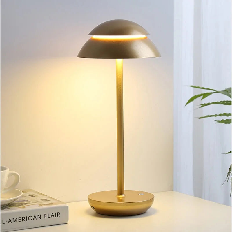 Lumira - Bezdrátová stolní lampa s dotykovým ovládáním Skandinávský design
