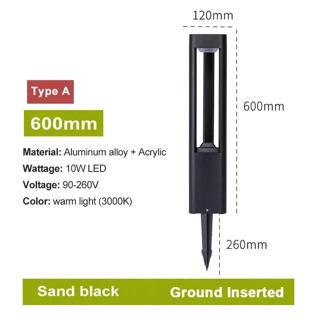 Zenvor - Luz de Poste LED