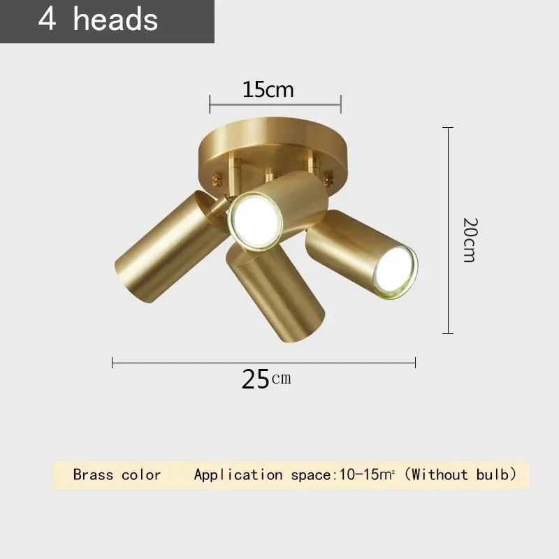 Gildora – Egyszerű, állítható mennyezeti lámpa
