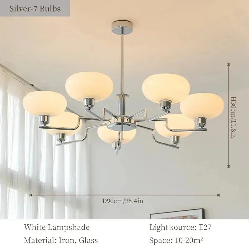 Nyvora - Kunstnerisk Lagdelt Glas Loftslampe