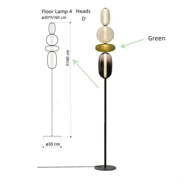 Mirellia – Elegant Contemporary Floor Lamp