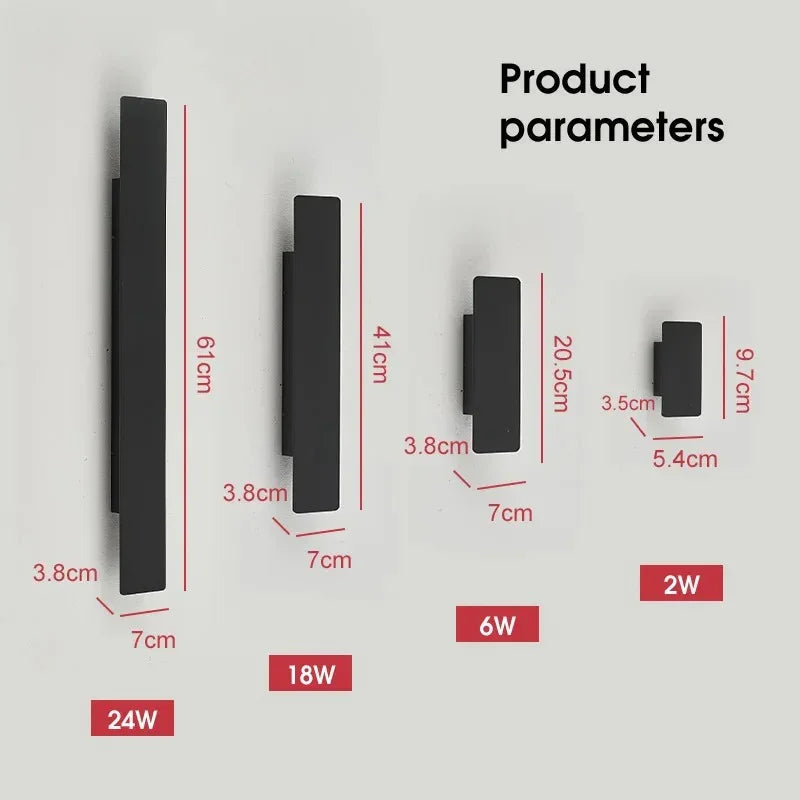 Elarin - Udendørs Væglampe