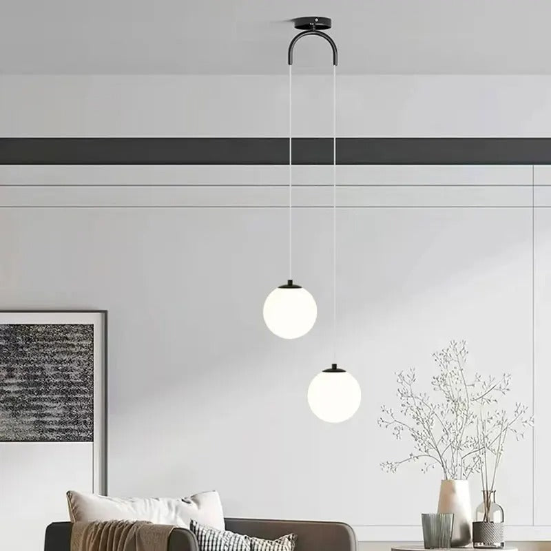 Aurellis - Suspension LED en verre