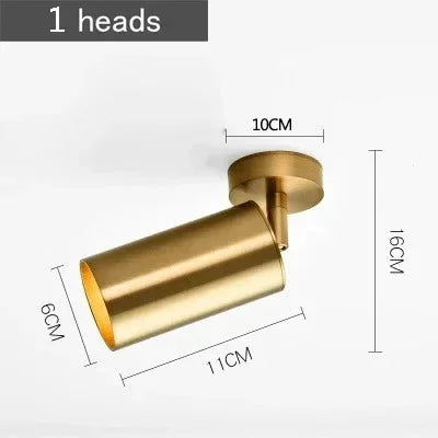 Gildora – Egyszerű, állítható mennyezeti lámpa