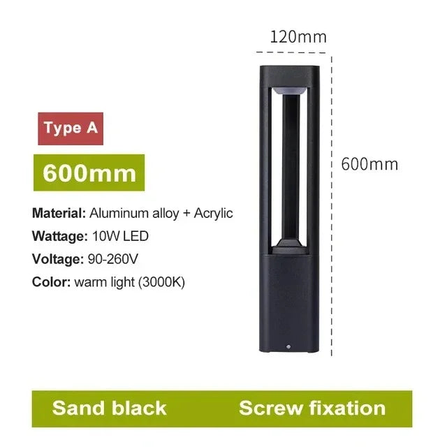 Zenvor - Luz de Poste LED